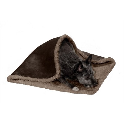 FurHaven Snuggly & Warm Soft-Edge Warming Waterproof Blanket