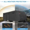 Unique Bargains 210D Oxford Waterproof Windproof Travel RV Trailer Cover With Storage Bag - 2 of 4