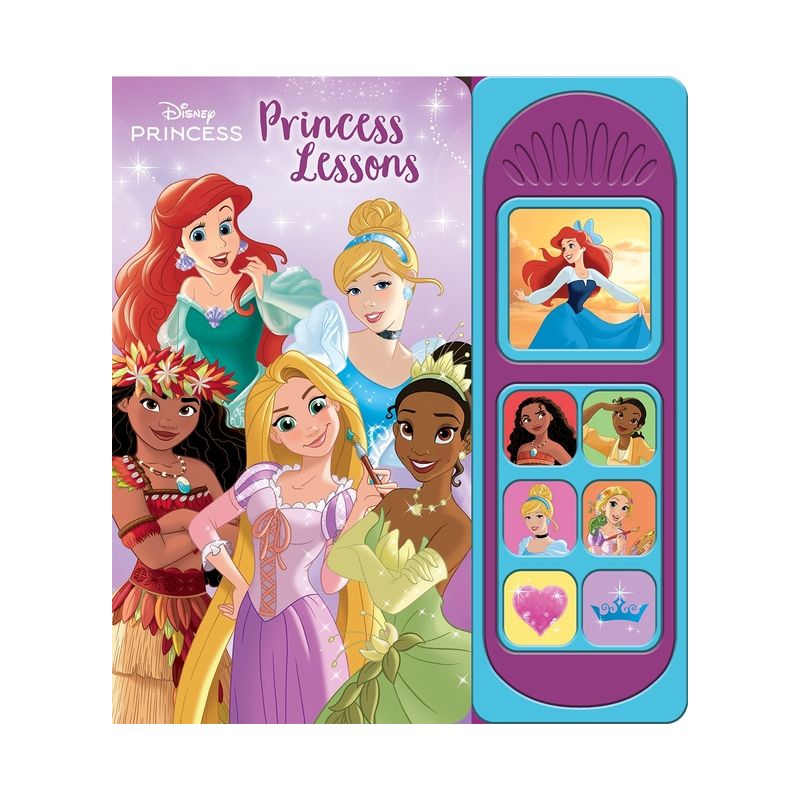 Disney Princess: Princess Lessons Sound Book - by  Pi Kids (Mixed Media Product), 1 of 2