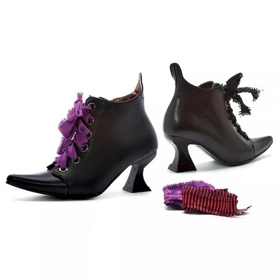 Womens Black Witch Costume Boots
