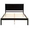 CAVINAS Twin Size Platform Bed Sleek Pine Bed Frame with Headboard and Wood Slats Support for Bedroom - 4 of 4