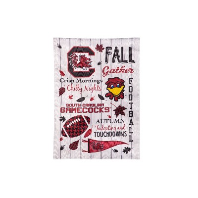Evergreen University of South Carolina Garden Flag 12 x 18 Inches Indoor Outdoor Decor