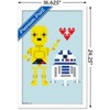Trends International Star Wars: Saga - Droids Hearts Framed Wall Poster Prints - 3 of 4