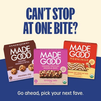 MadeGood Blueberry Snack Oat Cups - 6.15oz/5ct