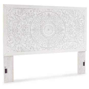 King Paxberry Panel Headboard White - Signature Design by Ashley