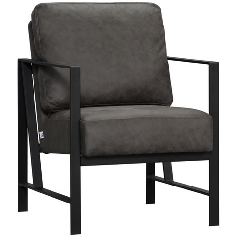 Accent chair black discount legs