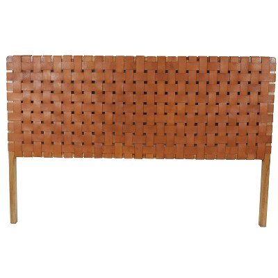 target leather headboard