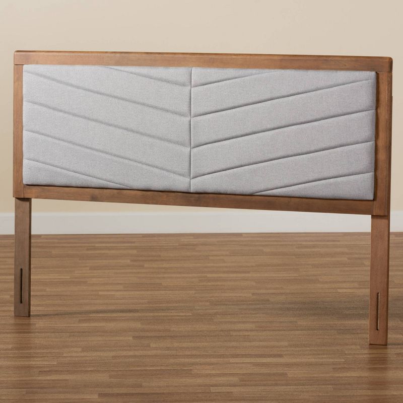 Iden Fabric Upholstered Wood Headboard - Baxton Studio, 6 of 7