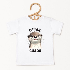 The Juniper Shop Otter Chaos Toddler Short Sleeve Tee - 1 of 2