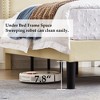 VECELO Upholstered Bed with Adjustable Headboard, Bed Frame - 4 of 4