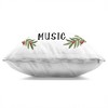 Stupell Industries Coffee & Christmas Music Indoor Pillow, 18 x 18 - 2 of 3