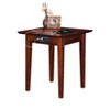 AFI Furnishings Shaker End Table with Charging Station in Walnut - 4 of 4