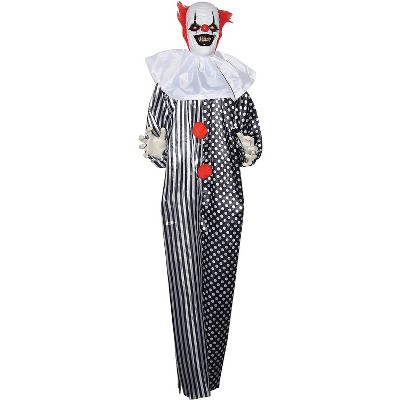 Sunstar Shaking Clown Hanging Halloween Decoration - 71 In ...