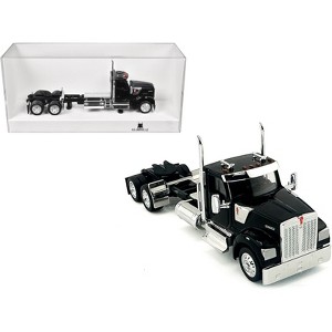 Kenworth W990 2-Axel Day Cab Black 1/87 (HO) Scale Plastic Model Car by HO Logistics - 1 of 4