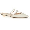 Women's Plus Size WIDE FIT Azelea Slide - cream | CITY CHIC - 2 of 4