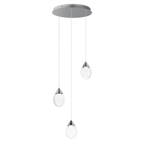 ET2 Lighting Dewdrop 3 - Light Pendant in  Polished Chrome - 1 of 3