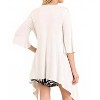 Women's Crossed Bell Sleeve Asymmetrical Tunic - umgee - 3 of 4