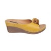 GC Shoes Sydney Flower Comfort Slide Wedge Sandals - 2 of 4