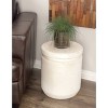 15"x17" Fiber Clay Patio Garden Stool - Olivia & May: Industrial, Fade-Resistant, No Assembly Required - 2 of 4