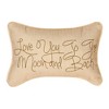 Polyester Word Pillow Love You to the Moon and Back – 12.5x8 Inch by Manual Woodworkers and Weavers - 3 of 3