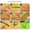LakeForest"Stand-Up Weed Puller with Foot Pedal, 38.98in Aluminum Handle & 3 Claws for Root Removal"Silver - 4 of 4