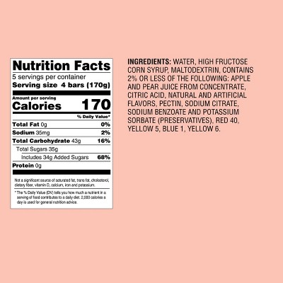 Italian Ice Pops Assorted Flavors - 20ct - Favorite Day™