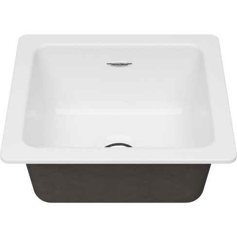 American Standard 77sb 16180 Delancey 18 Drop In Single Basin Cast Iron Kitchen Sink