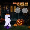 Slickblue 4ft Lighted Ghost Halloween Decoration with 100 LED Lights for Outdoor Yard or Lawn Display - 2 of 4