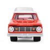 1967 Dodge D-100 Pickup Truck Red with White Top with Boat and Trailer "Hitch & Tow" 1/64 Diecast Model Cars by Greenlight - 4 of 4