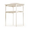 Round AIDA Multipurpose End and Side Table Set with Extra Shelves, Mellow - 3 of 4
