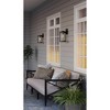Progress Lighting Whitmire 1-Light Matte Black Outdoor Wall Lantern - 3 of 4