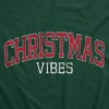 Christmas Vibes Crewneck Sweatshirt Funny Xmas Holiday Season Lovers Longsleeve Sweatshirt - Crazy Dog Crew Neck Sweatshirt - 2 of 4
