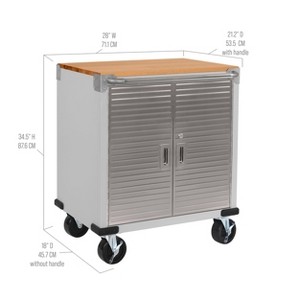 Seville Classics UltraHD 2-Door Cabinet, 28" x 18" x 34.5" - 1 of 4