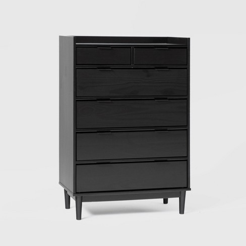 Black hot sale dresser target