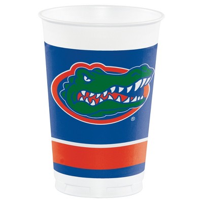 8ct University Of Florida Gators Plastic Cups - NCAA