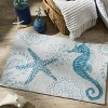 Split P Under The Waves Woven Rug 2' X 3' - 2 of 3