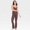 Women's Everyday Soft Crossover Flare Leggings - All In Motion™ - 3 of 4