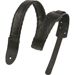 Jodi Head Handlaced Guitar Strap Black, Black - 1 of 3