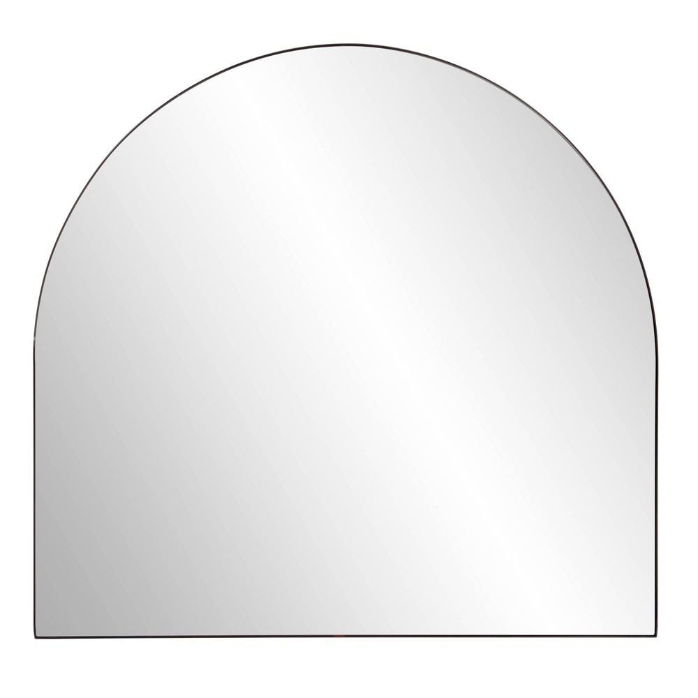 Photos - Wall Mirror Howard Elliott 36"x34" Arch Van Buren Stainless Steel Framed  Brushed Brass