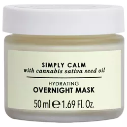Botanics Simply Calm Hydrating Overnight Mask for Stressed Skin - 1.69 fl oz