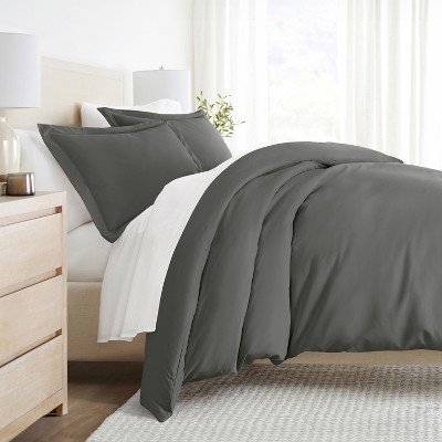 3 Piece Duvet Cover & Shams Set - Soft and Breathable, Double Brushed Microfiber, Wrinkle Free - Becky Cameron