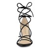 Allegra K Women's Back to College Strappy Straps Lace Up Chunky Heel Sandals - 3 of 4