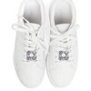 Unique Bargains One Faux Pearl Rhinestone Candied Haws Shape Shoelace Charms 1 Pair - 2 of 4