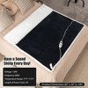 Tangkula Heated Blanket 60" x 50" Electric Blanket Throw, Warming Blanket with 10 Heating Levels, 9H Timer Auto Shut Off, Overheat Protection - 4 of 4