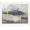 HomeRoots My Lavender White Framed Print Wall Art - 4 of 4