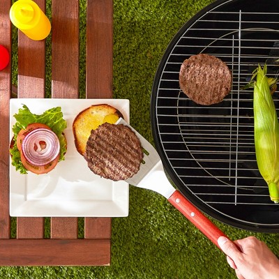 18" Stainless Steel BBQ Grill Spatula with Rosewood Handle