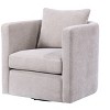 NicBex Swivel Barrel Chair with Back Cushion Accent Chair, Modern Luxury Living Room Chair Comfy Chair for Office, Bedroom - 4 of 4