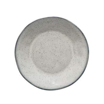 tagltd Soho Mist Reactive Glaze Stoneware Appetizer Serving Plate 7 inches, Dishwasher Safe