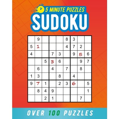 5 Minute Puzzles: Sudoku - (Five-Minute Puzzles) by  Eric Saunders (Paperback)