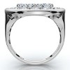 Pompeii3 2 5/8Ct Diamond Statement 10k Gold Ring Lab Created - 2 of 4